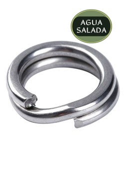 Argollas Mustad MA111 Saltism Snap Split Rings