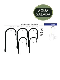 Anzuelo Mustad 95160 Salmon Siwash