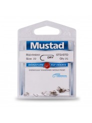 Anzuelo Mosca Mustad R50NP Dry Fly Hook PAQx25