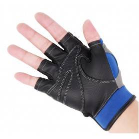 Guantes Mustad Half-finger Casting Glove