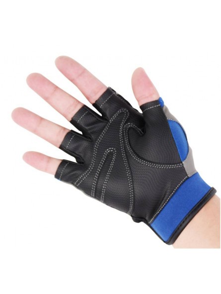 Guantes Mustad Half-finger Casting Glove