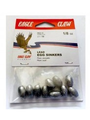 Plomada Eagle Claw Huevo Egg Sinker